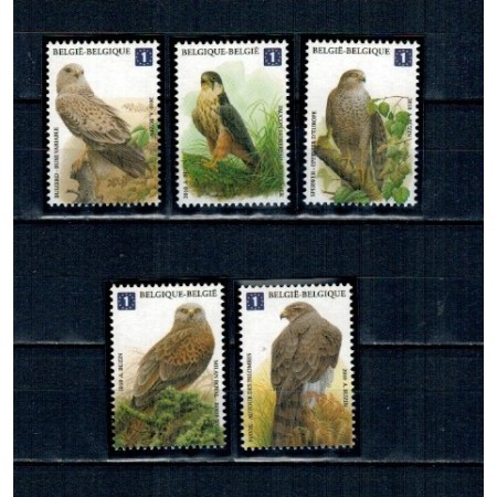 Belgia 2010 - Păsări de prada, serie neuzata