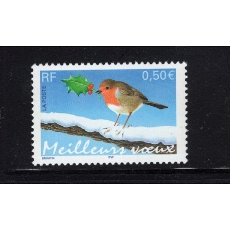 Franta 2003 - Crăciun, păsări, neuzat