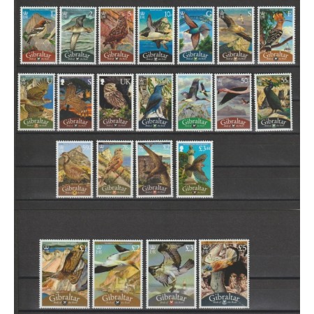 Gibraltar 2008 - Păsări, serie neuzata, cota mare
