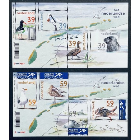 Olanda 2003 - Fauna, animale, serie blocuri neuzate