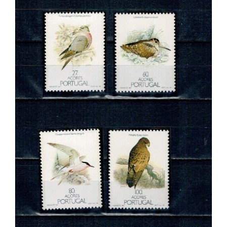 Portugal Azores 1988 - Păsări, serie neuzata