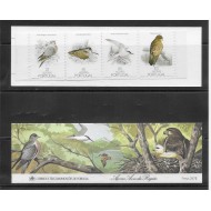 Portugal Azores 1988 - Păsări, serie neuzata in carnet