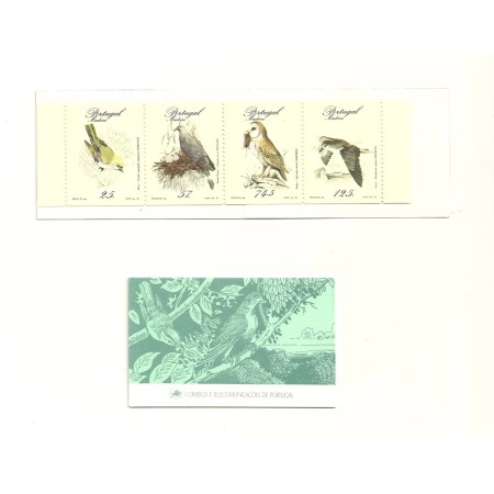 Portugal Madeira 1987 - Păsări, serie neuzata in carnet