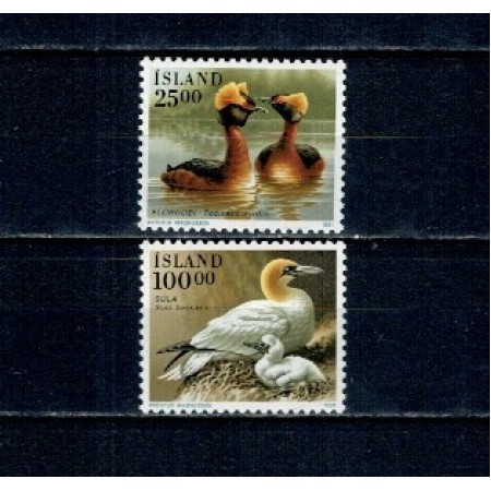 Islanda 1991 - Păsări, serie neuzata
