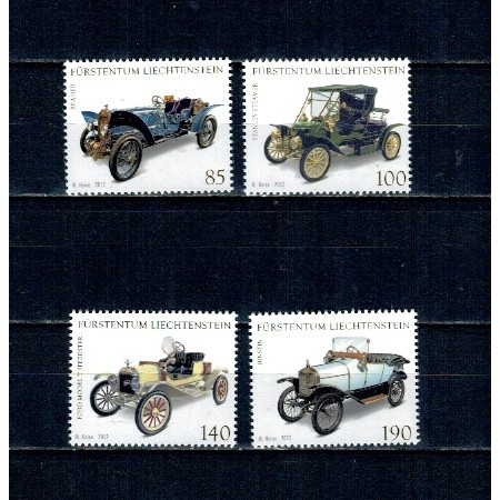Liechtenstein 2012 - Mașini de epoca, serie neuzata