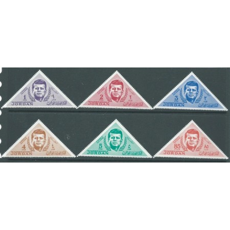 Jordan 1964 - J.F. Kennedy, personalități, serie neuzata