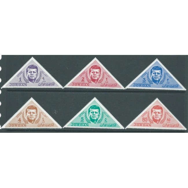 Jordan 1964 - J.F. Kennedy, personalități, serie neuzata