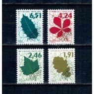 Franta 1994 - Frunze, uzuale preobliterate, serie neuzata