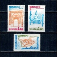 Franta 1981 - UNESCO, monumente, serie neuzata