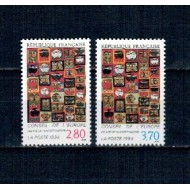 Franta 1994 - Consiliul Europei, picturi, arta, serie neuzata