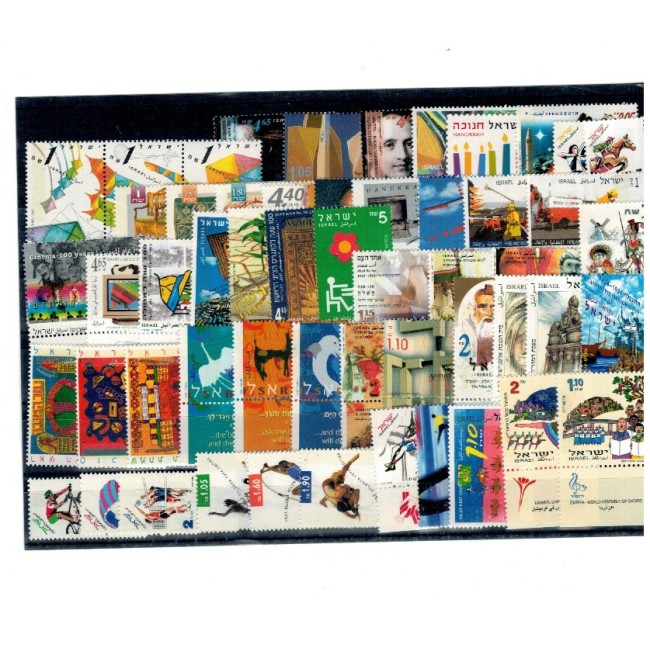 Israel - Lot timbre neuzate, anii 1990