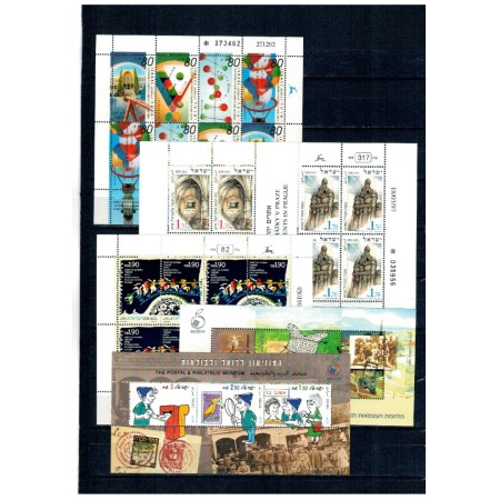 Israel - Lot 15 colite si blocuri neuzate