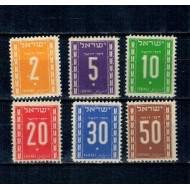 Israel 1948 - Porto, serie neuzata