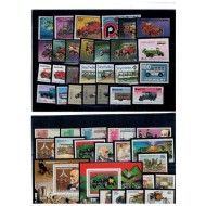 Lot timbre străine neuzate, tematica mașini, automobile, transport