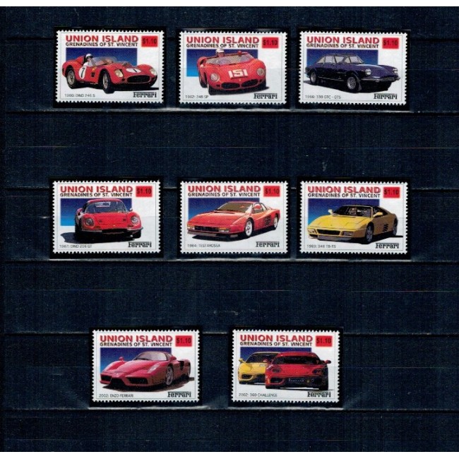 Union Island 2002 - Ferrari, Formula 1, serie neuzata