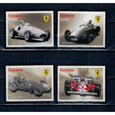 Guyana 2009 - Ferrari, Formula 1, serie neuzata