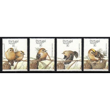 Portugal Azores 1989 - Păsări, serie neuzata