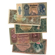 Ungaria 1930-1946 - Lot 5 bancnote, circulate