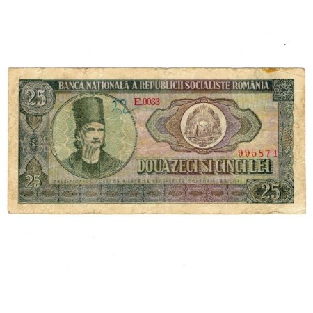 Romania 1966 - 25 lei, circulata