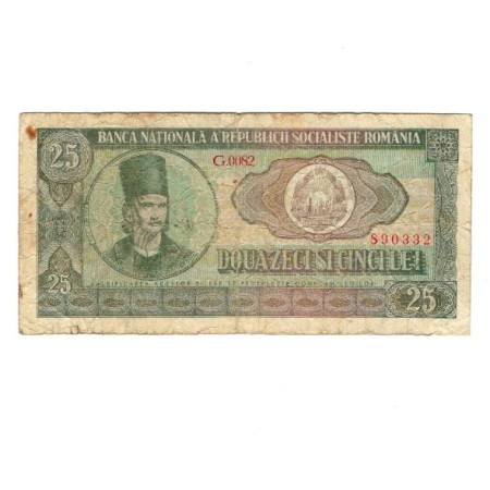 Romania 1966 - 25 lei, circulata