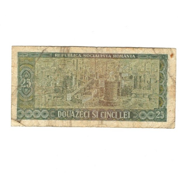 Romania 1966 - 25 lei, circulata