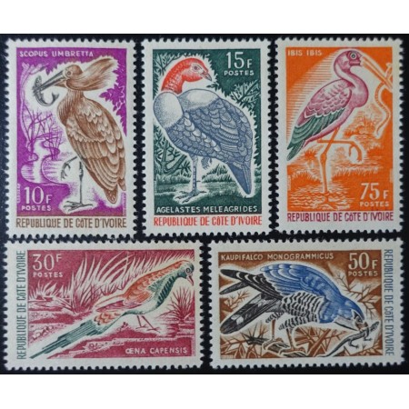 Cote Divoire 1965 - Păsări, serie neuzata