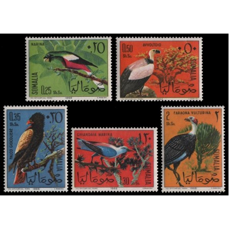 Somalia 1966 - Păsări, serie neuzata