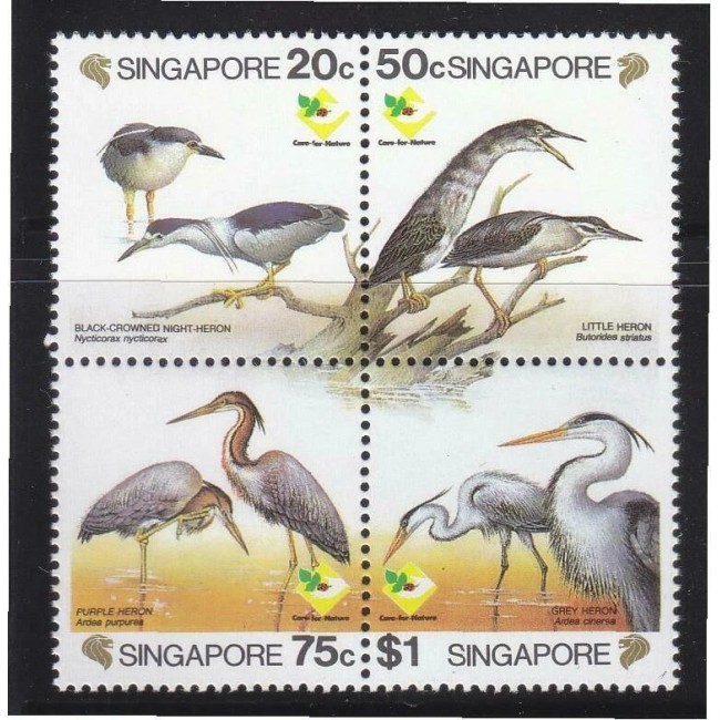 Singapore 1994 - Păsări, serie neuzata