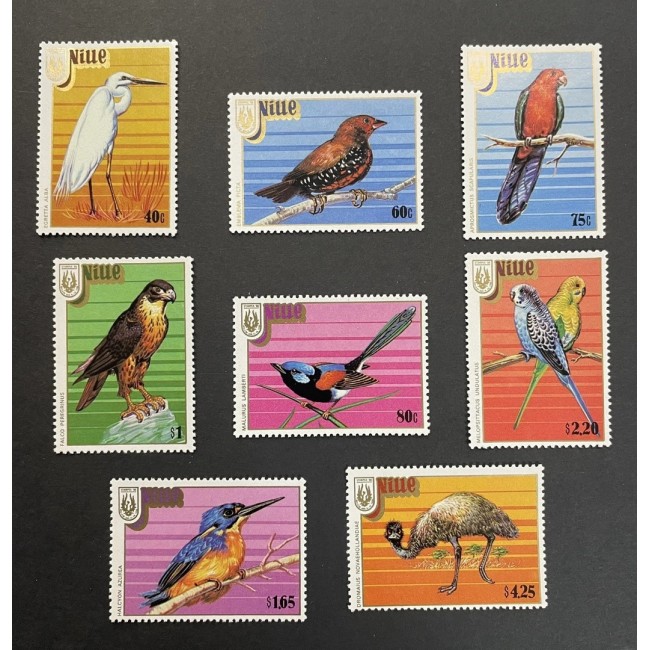 Niue 1986 - Păsări, serie neuzata