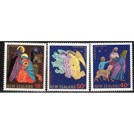 New Zealand 1985 - Craciun, serie neuzata