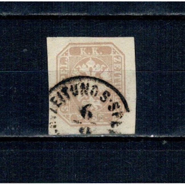 Austria 1863 - Marca pentru ziare, stampilat