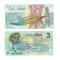 Insulele Cook 1987 - 3 dollars aUNC