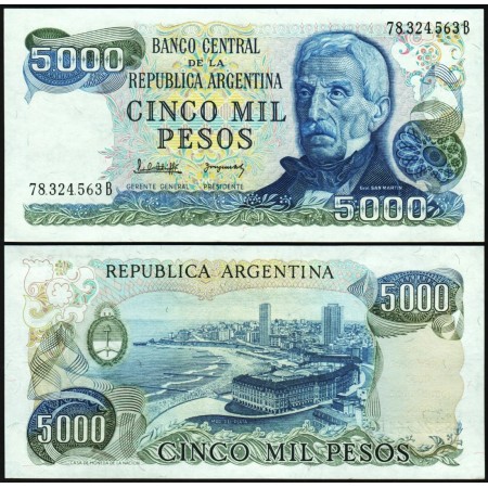 Argentina 1977-1983 - 5000 pesos UNC