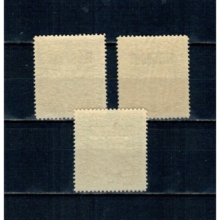 Austria 1918 - Posta Aeriana, supratipar, serie neuzata