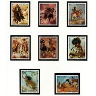 Paraguay 1976 - Picturi, arta, bicentenar independenta SUA, serie neuzata