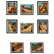 Paraguay 1976 - Picturi, arta, Tizian, serie neuzata