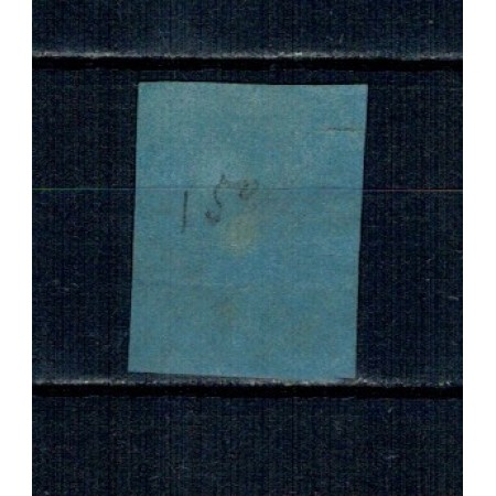 1867 - Carol I cu favoriți, 5 parale, ștampilat