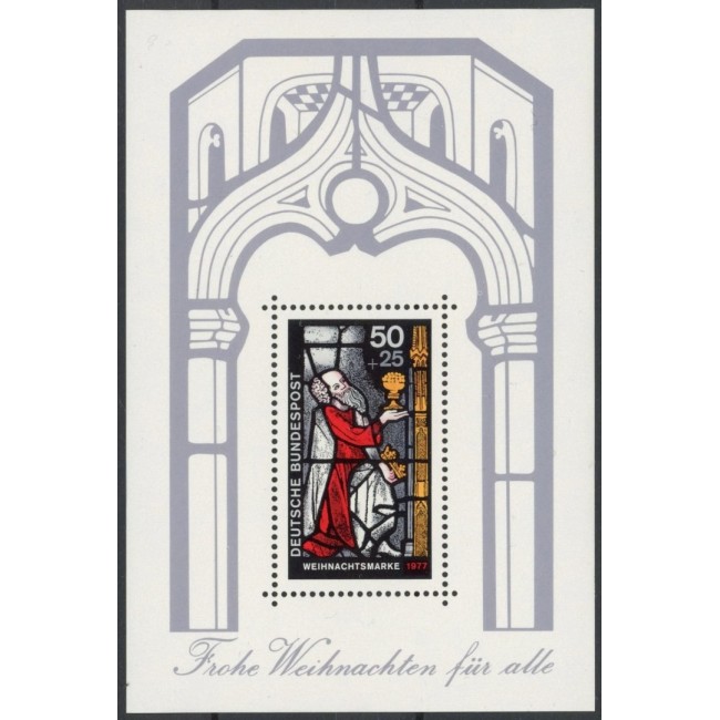 Bundes 1977 - Crăciun, colita neuzata