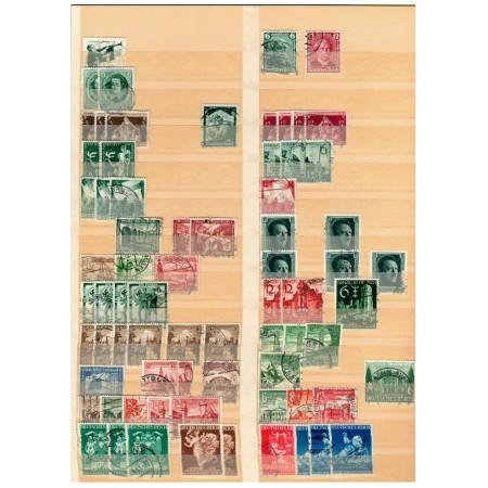 Deutsches Reich - Colecție timbre stampilate si nestampilate in clasor