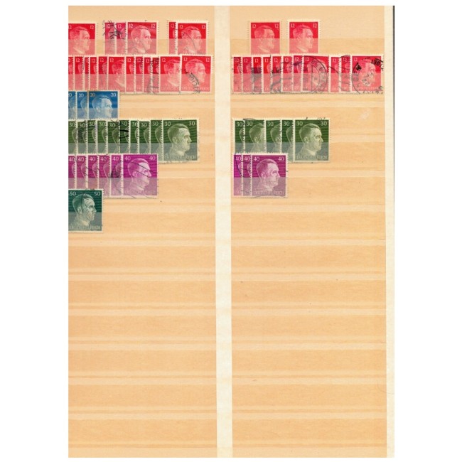 Deutsches Reich - Colecție timbre stampilate si nestampilate in clasor