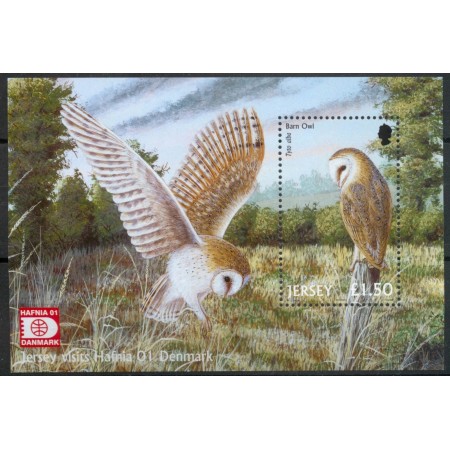 Jersey 2001 - Păsări, bufnite, HAFNIA, colita neuzata