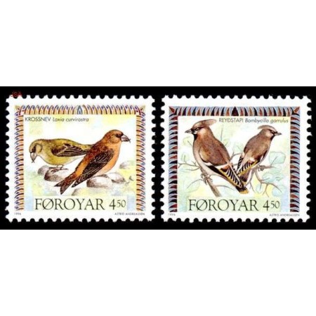 Insulele Feroe 1996 - Păsări, serie neuzata
