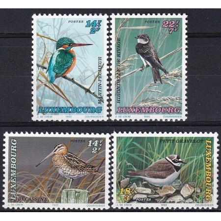 Luxemburg 1993 - Păsări, serie neuzata