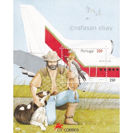 Portugalia 1994 - Păsări de prada, colita neuzata