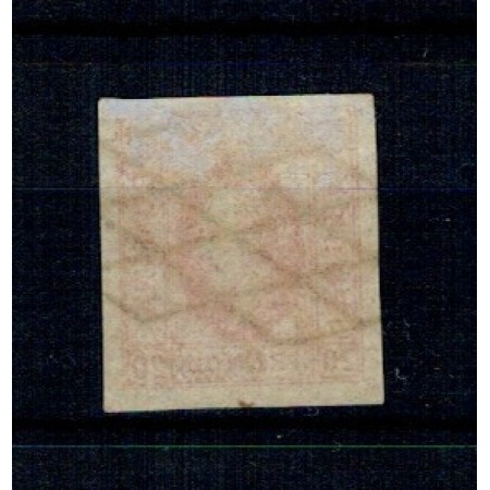 1865 - Alexandru Ioan Cuza, efigia in oval, 20 parale, stampilat