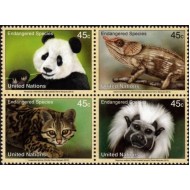 ONU New York 2012 - Fauna, animale protejate, serie neuzata