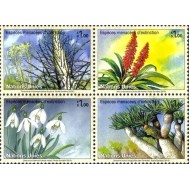 ONU Geneva 2010 - Flori, flora, plante, serie neuzata