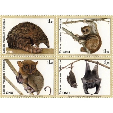 ONU Geneva 2013 - Fauna, animale, serie neuzata