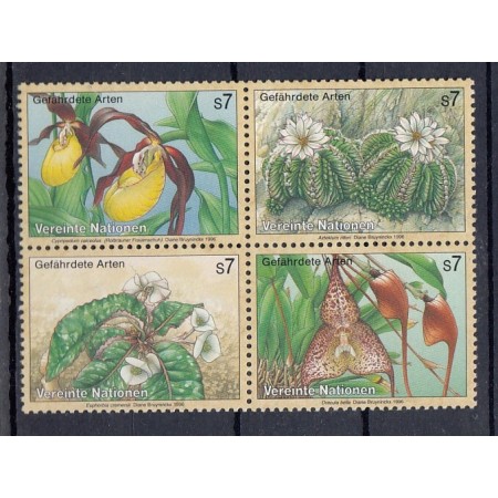 ONU Viena 1996 - Flori, orhidee, serie neuzata