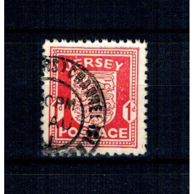 Jersey 1941 - Ocupația germana, Mi.No.1 stampilat